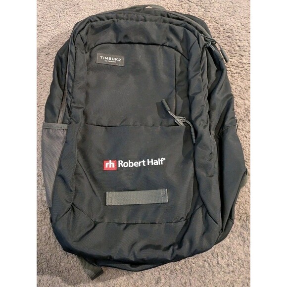 Timbuk2 Parkside Robert Half Employee Issued Black Backpack - Picture 1 of 6